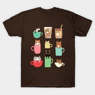Coffee Cats! T-Shirt